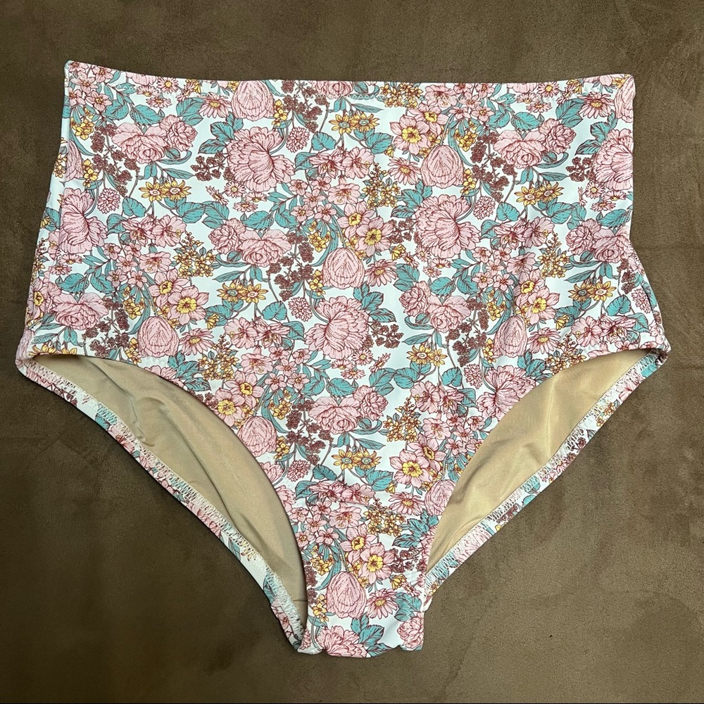 Floral Swim Bottom